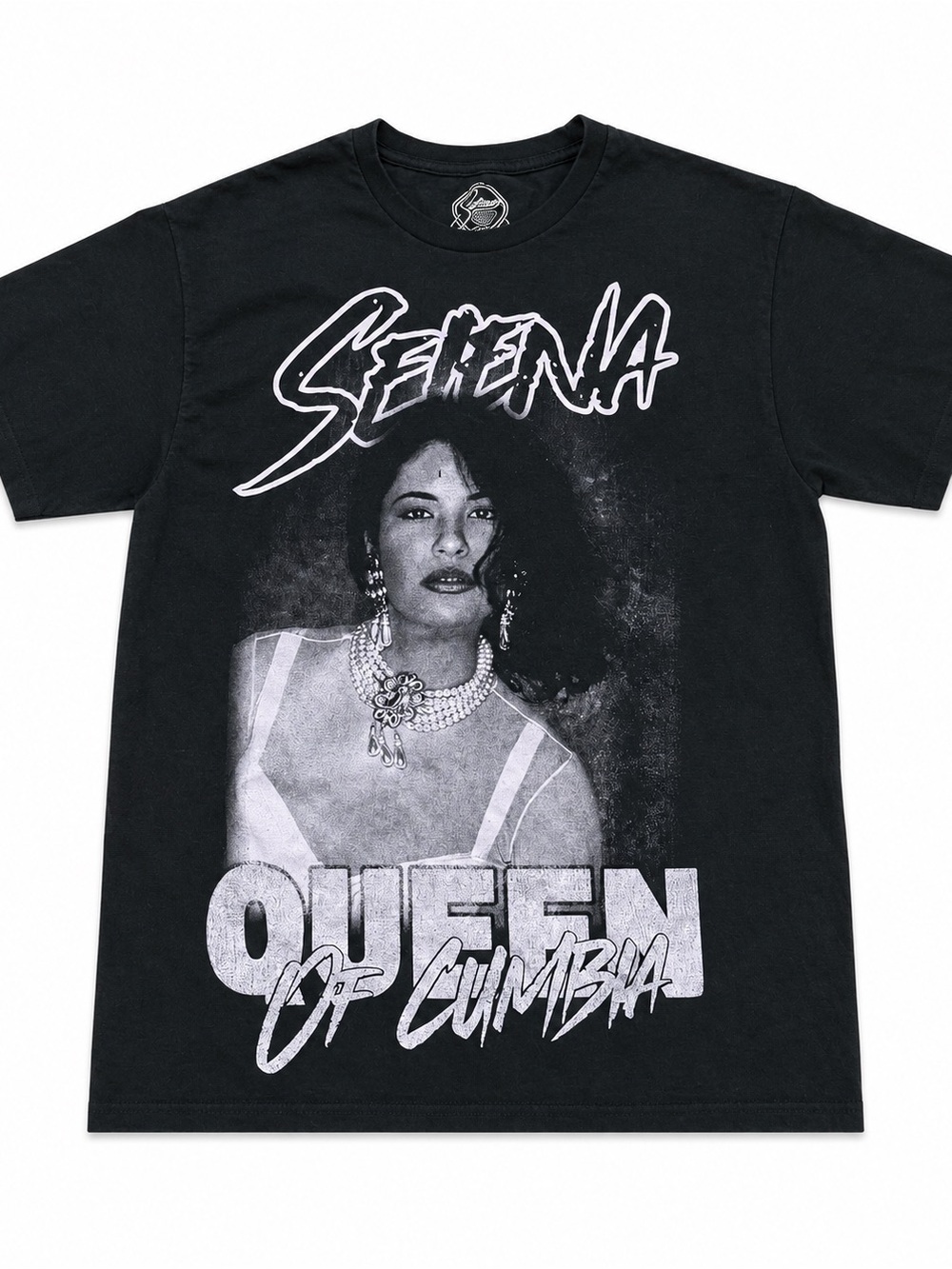 Selena "Queen of Cumbia" Black Graphic Tee